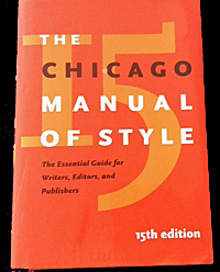 Chicago Manual of Style