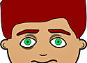 cartoon image of a homely man