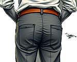 picture of a man's behind wearing jeans