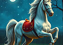 a centaur in the moonlight
