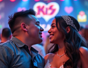 couple on a KISS can