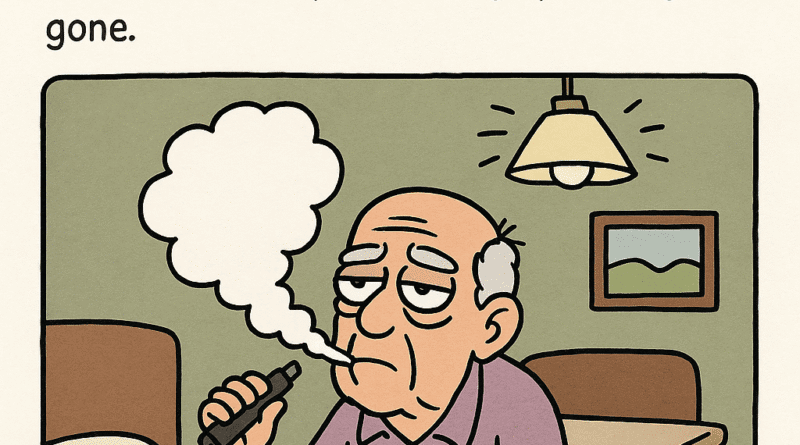 An elderly man reminisces about his past glory days.