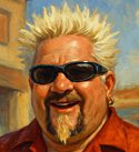 Horoscopes illustration today is that stud muffin cook Guy Fieri.