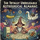 Your future is a farce! Dive into the Totally Unreliable Astrological Almanac for witty, cheeky, and surreal horoscopes. Prepare to giggle; the stars are lying to you.