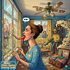 Modern House Cleaning Techniques, some of them mildly unconventional.