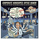 A single-panel, office humor cartoon. The image features a man sitting at a standard office desk. He has grown multiple extra arms, appearing to have six in total, which are all simultaneously operating three different laptops and answering three different ringing phones. He has a stressed expression and is surrounded by piles of paper and documents, visually depicting the office humor concept of being assigned to three impossible projects simultaneously with competing deadlines.