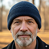 Portrait of man with beanie and beard