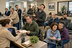 Rent-a-troll program assigns residents official rivals in a county office, where clipboard-wielding critics quietly motivate productivity through petty competition.